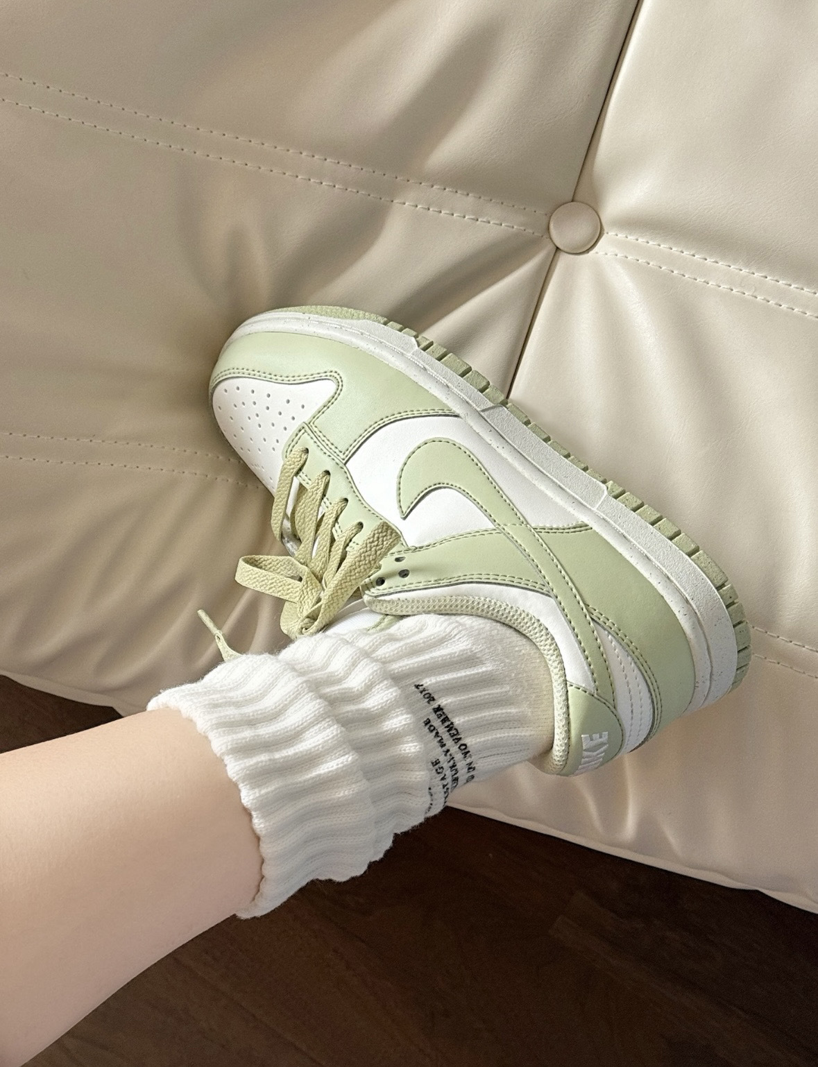 Nike Dunk Low Next Nature "Olive Aura" 奶綠