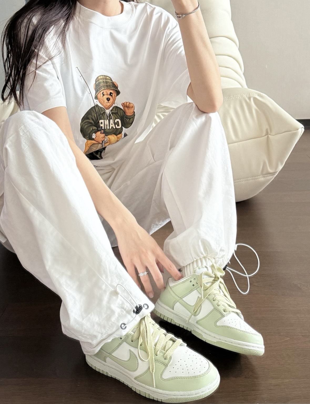 Nike Dunk Low Next Nature "Olive Aura" 奶綠