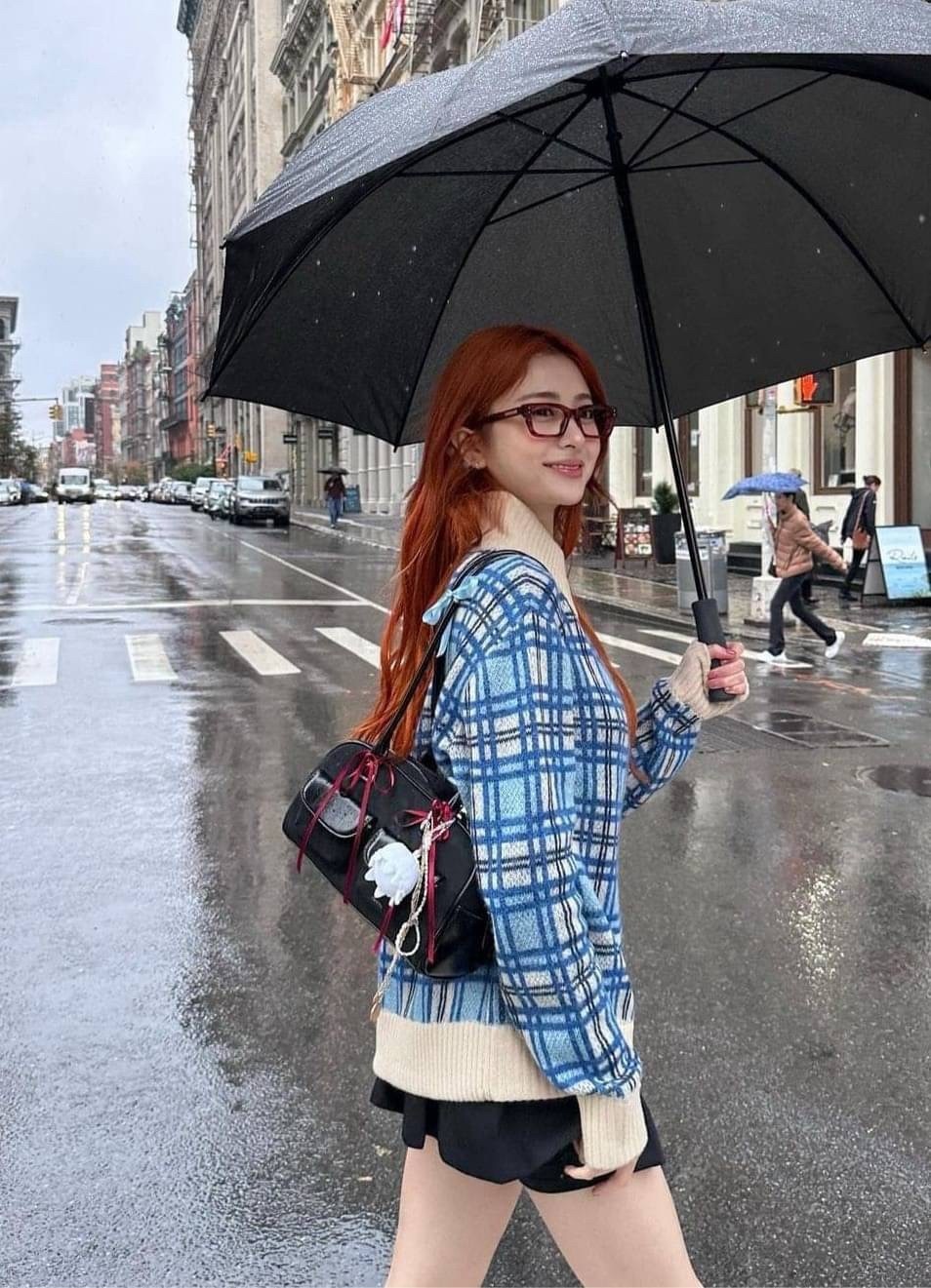 韓國連線🇰🇷Stand oil chubby bag combi 保齡球包 側肩包 復古 絨面革/預購