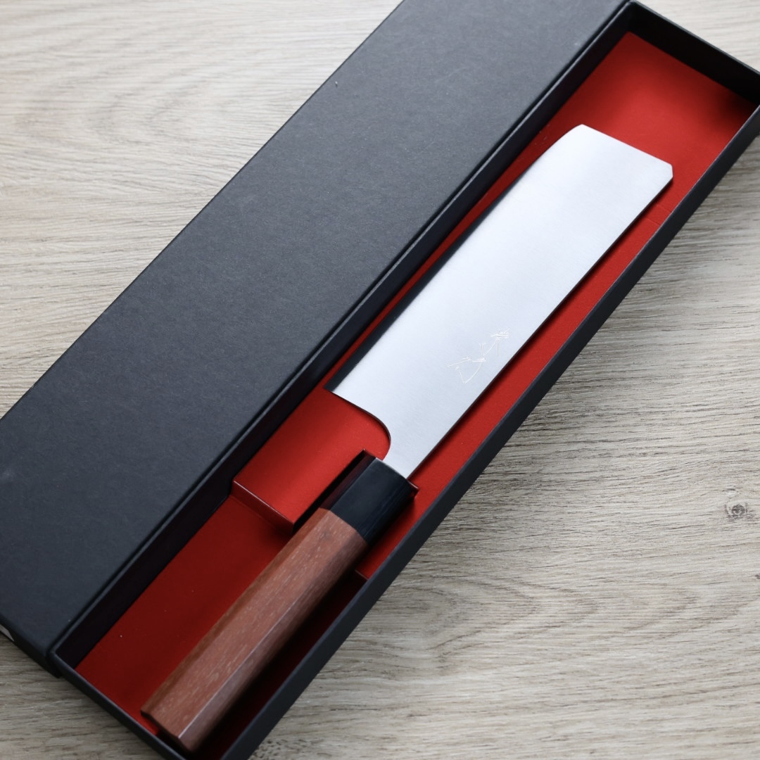 甲鉄 柴田崇行 菜切 165mm 青紙超級鋼