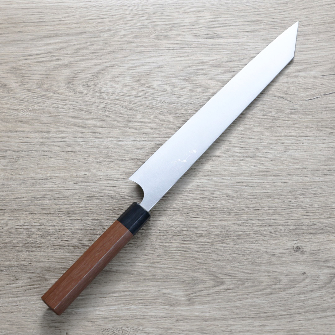 甲鉄柴田崇行筋引270mm SG2粉末HSS鋼/付鞘