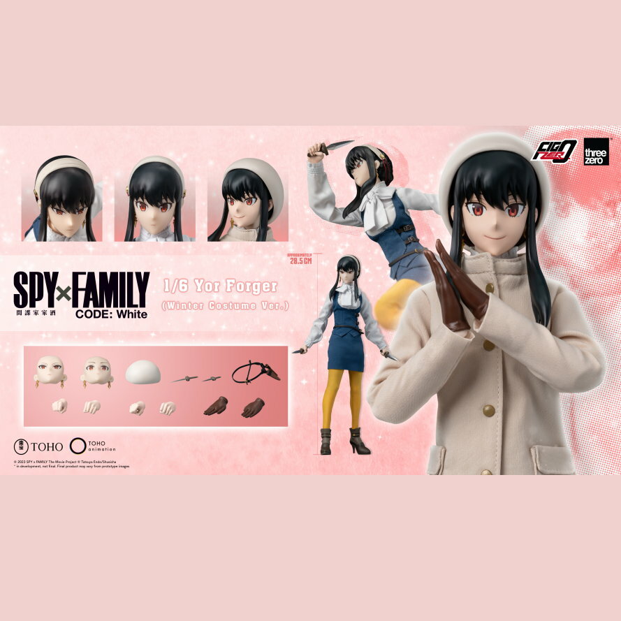[訂金] Threezero : 1/6 約兒‧佛傑《SPY×FAMILY間諜家家酒》FigZero冬季服裝版