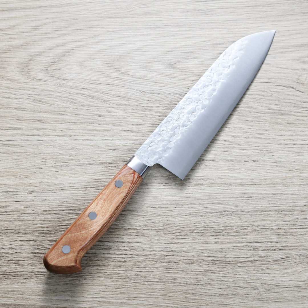 高村刃物 TAKAMURA VG10 文化包丁 170mm 高村刃物三德刀170mm VG10 鎚目