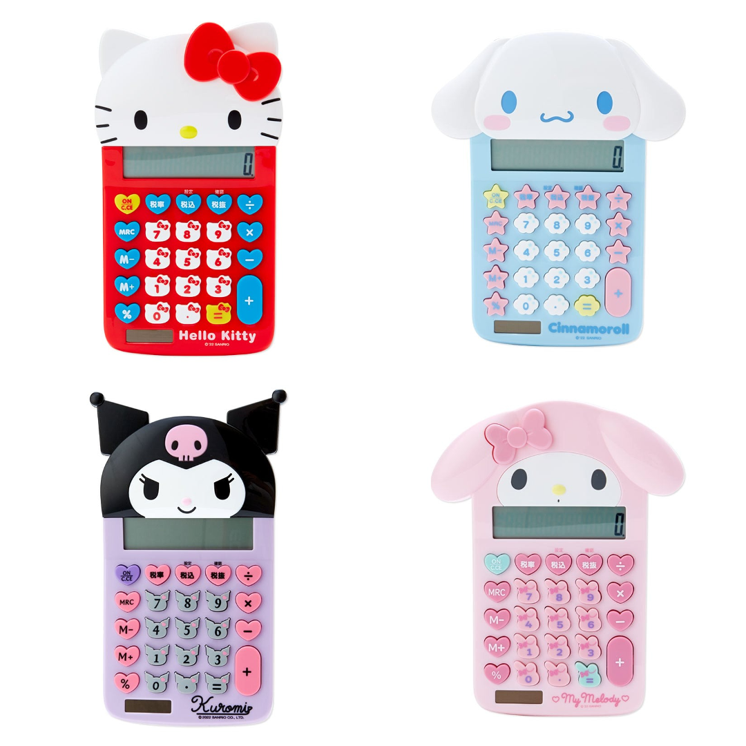 現貨┃日本 三麗鷗  kitty貓 美樂蒂 庫洛米 大耳狗 計算機