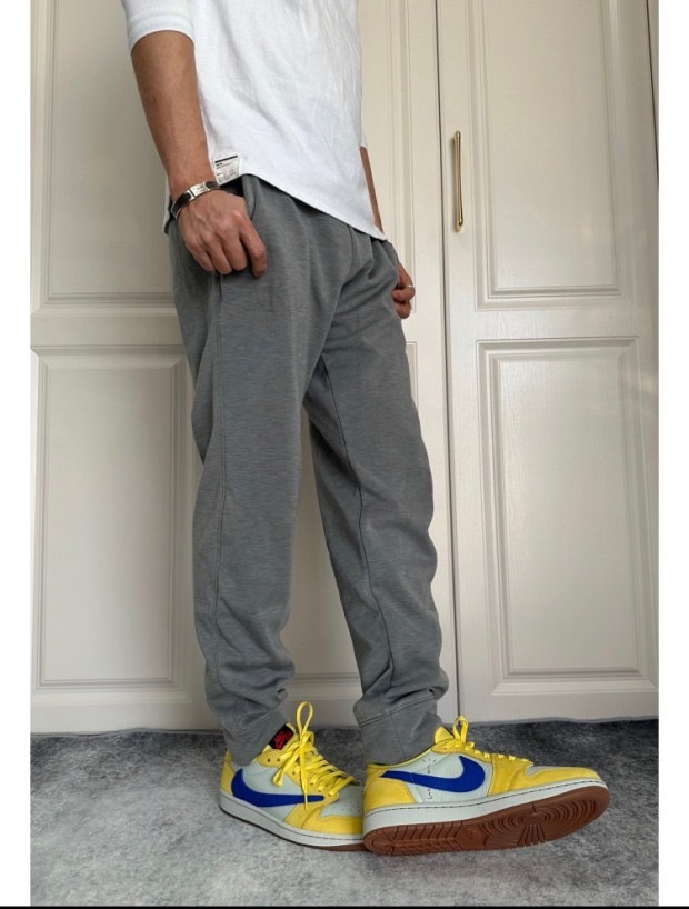 【Luxury】預購 NIKE Travis Scott x AJ1 Low "Canary Yellow 金絲雀 海綿寶寶 親子鞋 男女鞋 兒童倒勾 限量球鞋