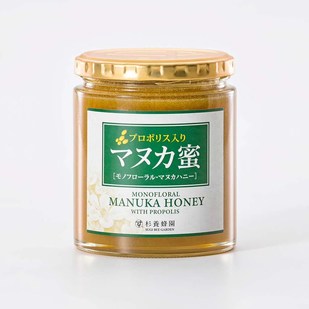 杉養蜂園 SUGI BEE GARDEN Manuka Honey with Propolis 含蜂膠 麥盧卡蜂蜜 500g