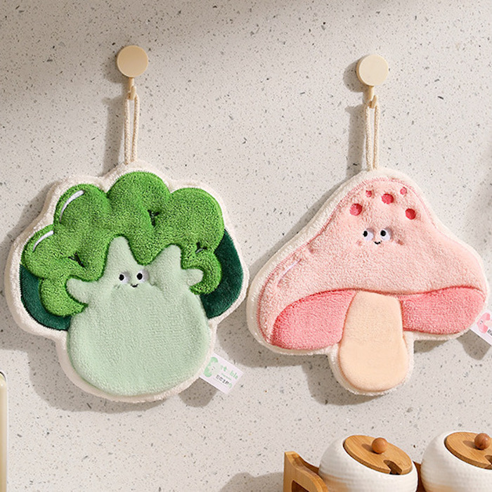 《52731》🥬田園風蔬菜系列擦手巾