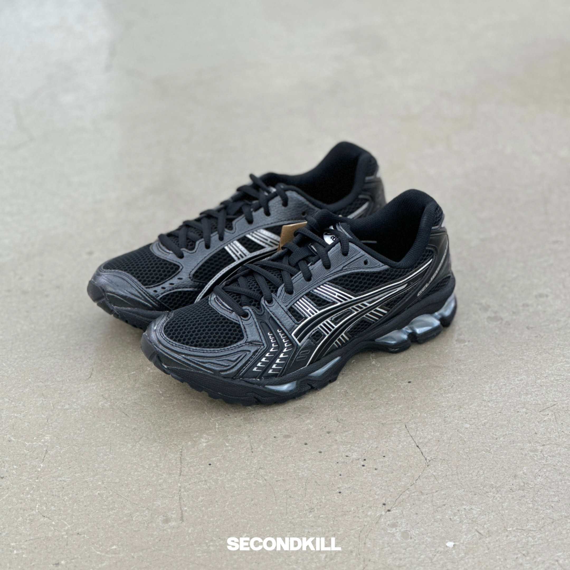 Asics Gel-Kayano 14 Black Silver l 1201A019-006