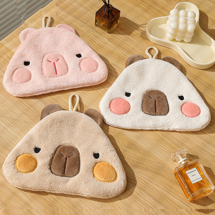 《52733》可愛水豚君擦手巾