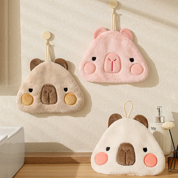 《52733》可愛水豚君擦手巾