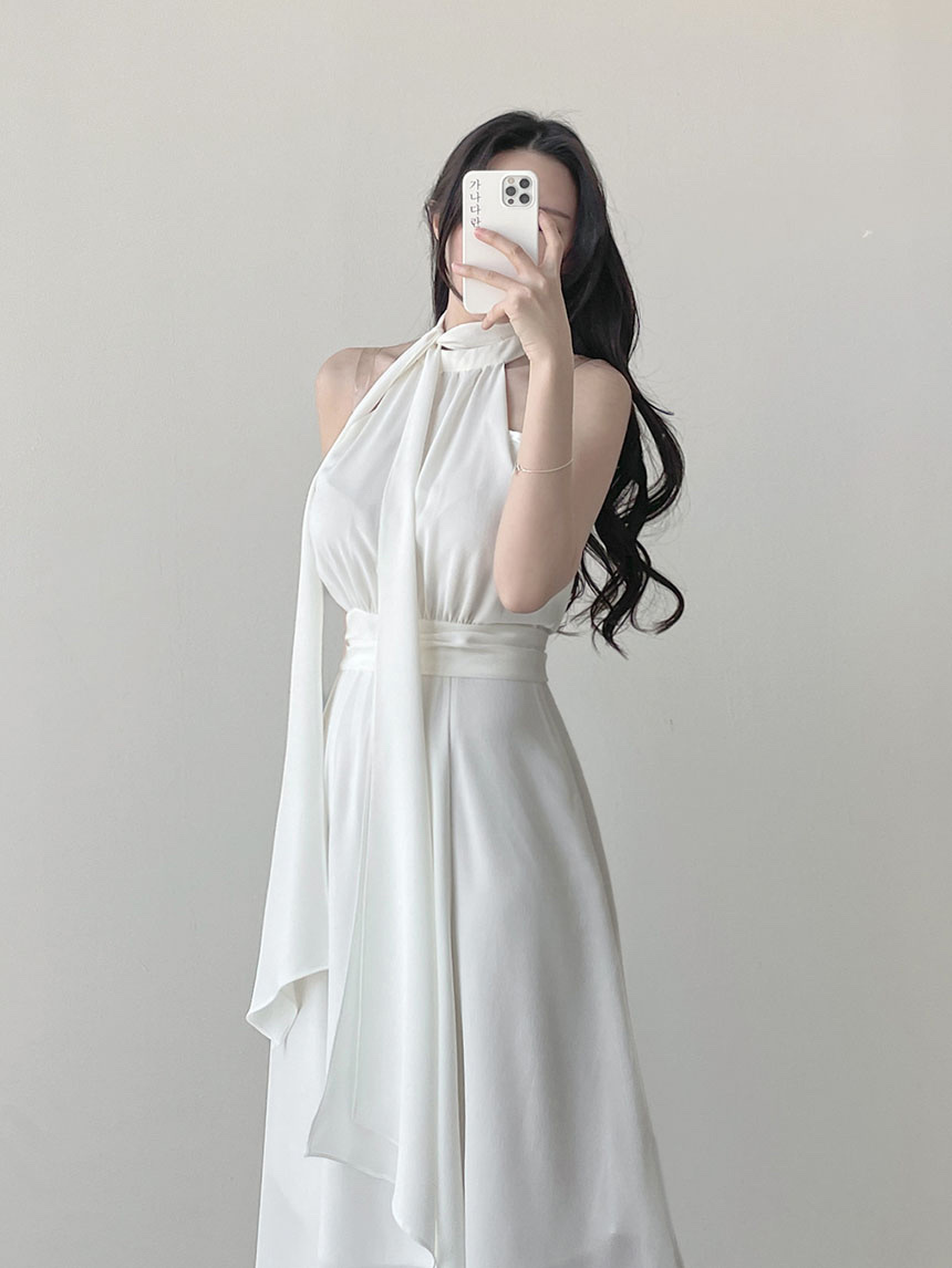 雪色綴羽 (洋裝)