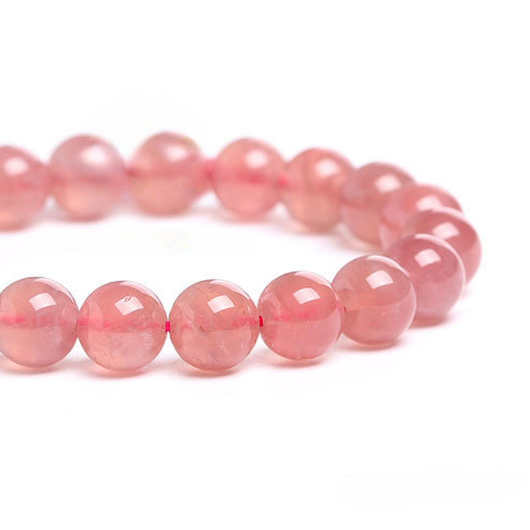 【藏寶】天然馬達加斯加珍藏粉水晶手鍊/水晶手串