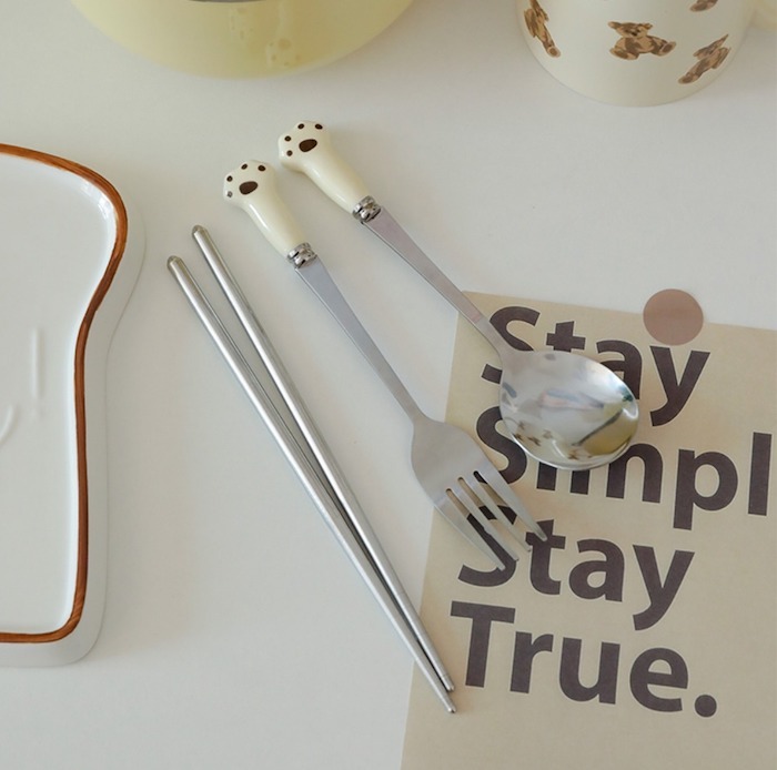 《52742》可愛小小貓爪餐具系列