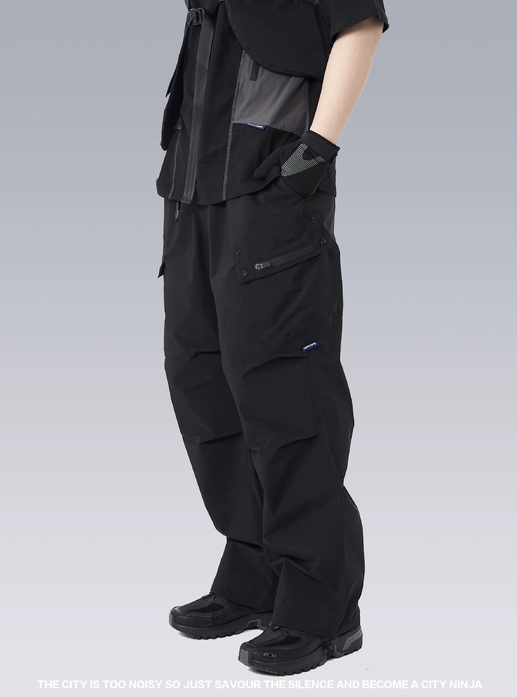 SILENSTORM 直筒束腳褲休閒寬鬆戶外運動長褲