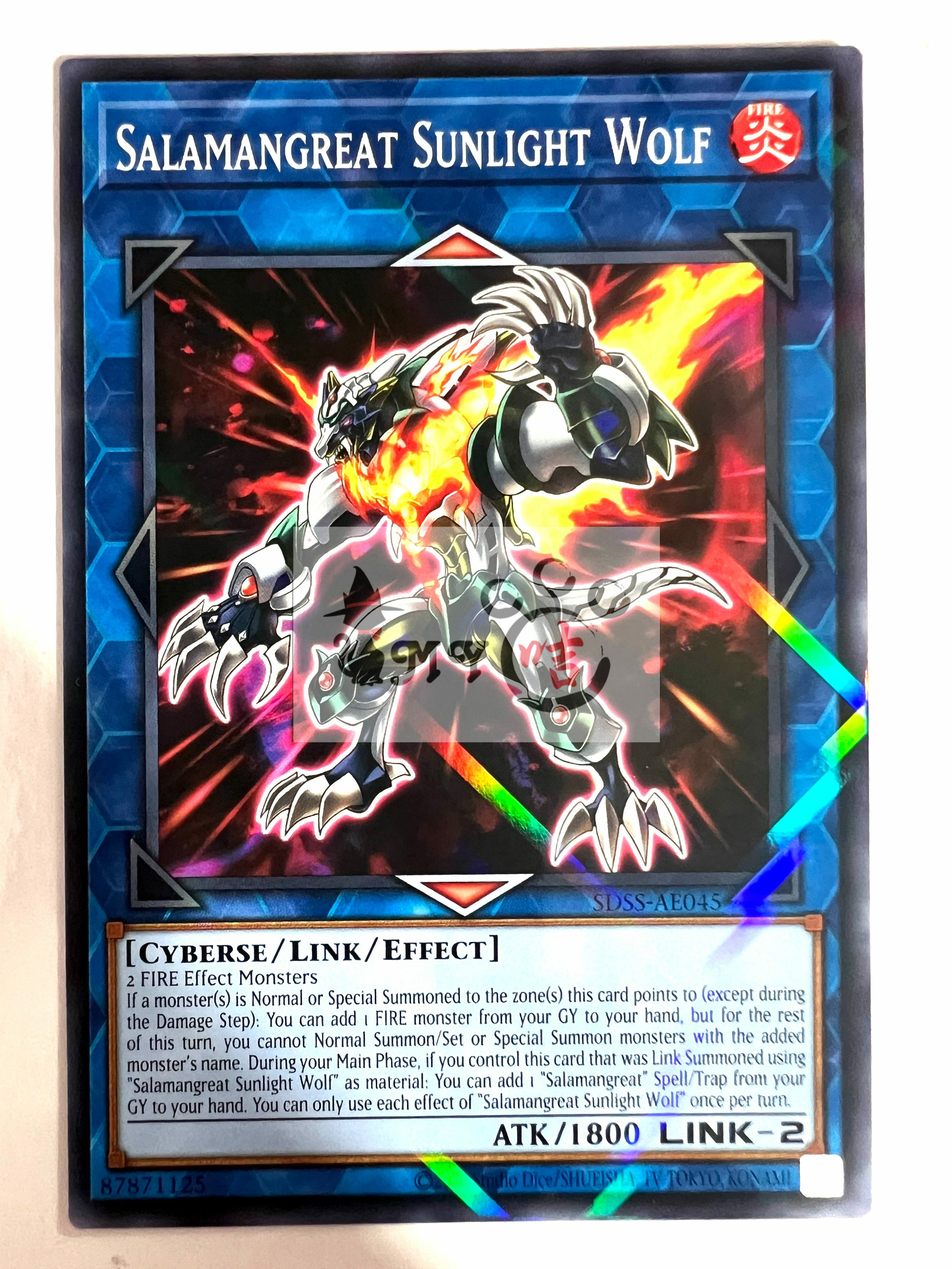 SDSS-AE045 (NPR)Salamangreat Sunlight Wolf(轉生炎獸 陽光狼)