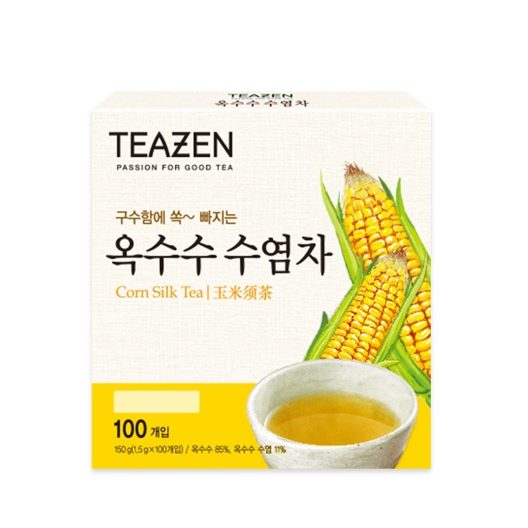 TEAZEN 消腫排毒粟米鬚茶 Corn Silk Tea 100包/40包