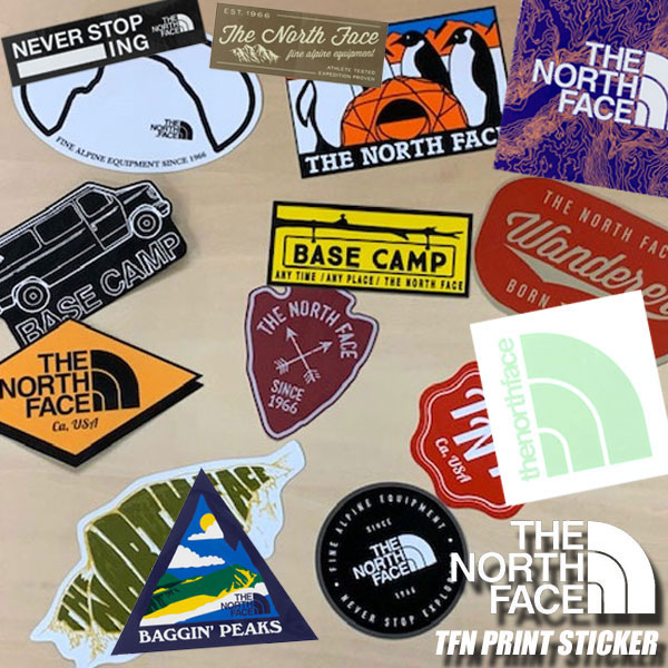 2024SS THE NORTH FACE 日版 TNF Print Sticker 貼紙 5款 現貨 NN32121 NN32348