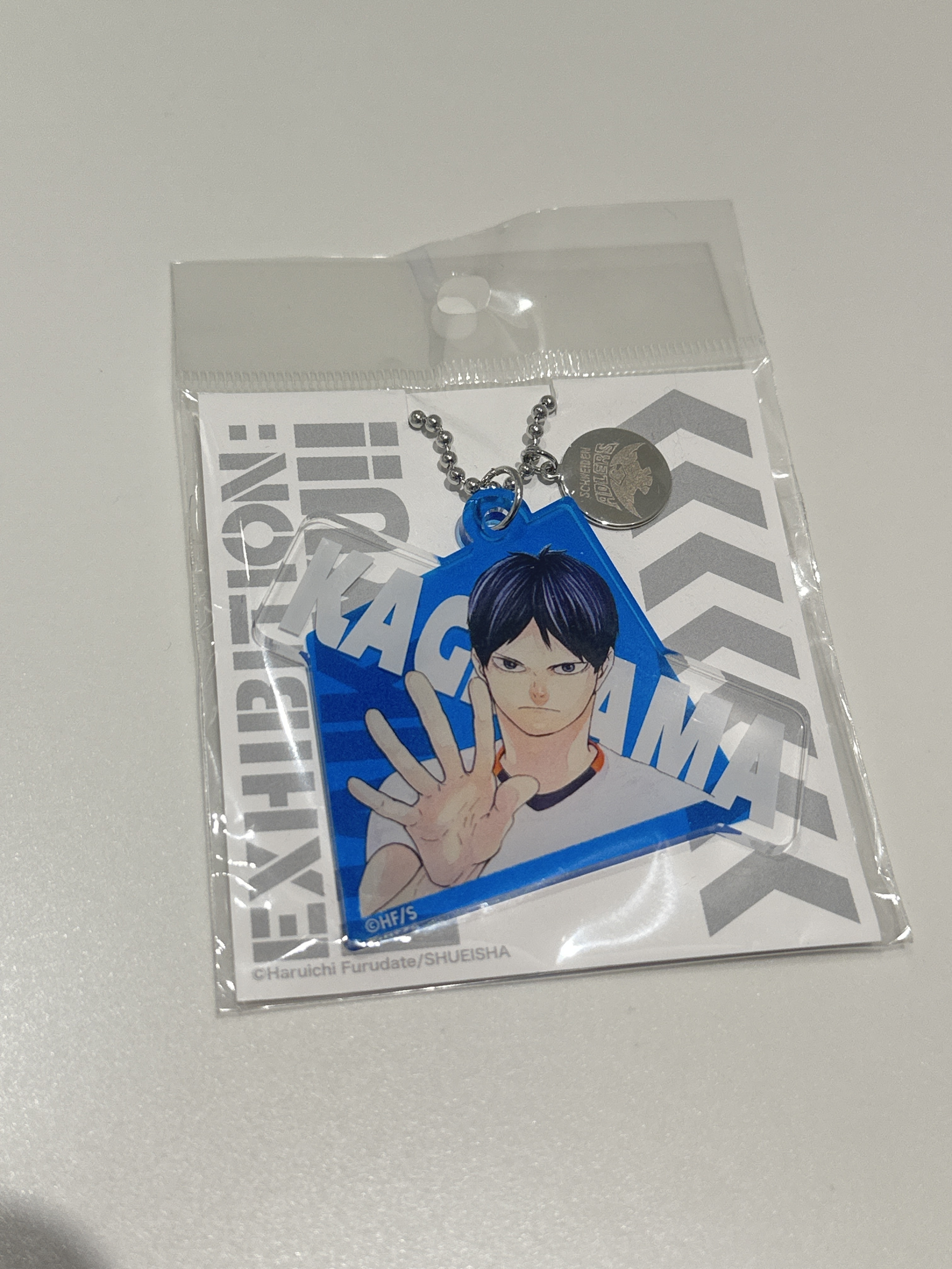 排球少年展 原畫職業賽 影山飛雄 掛件