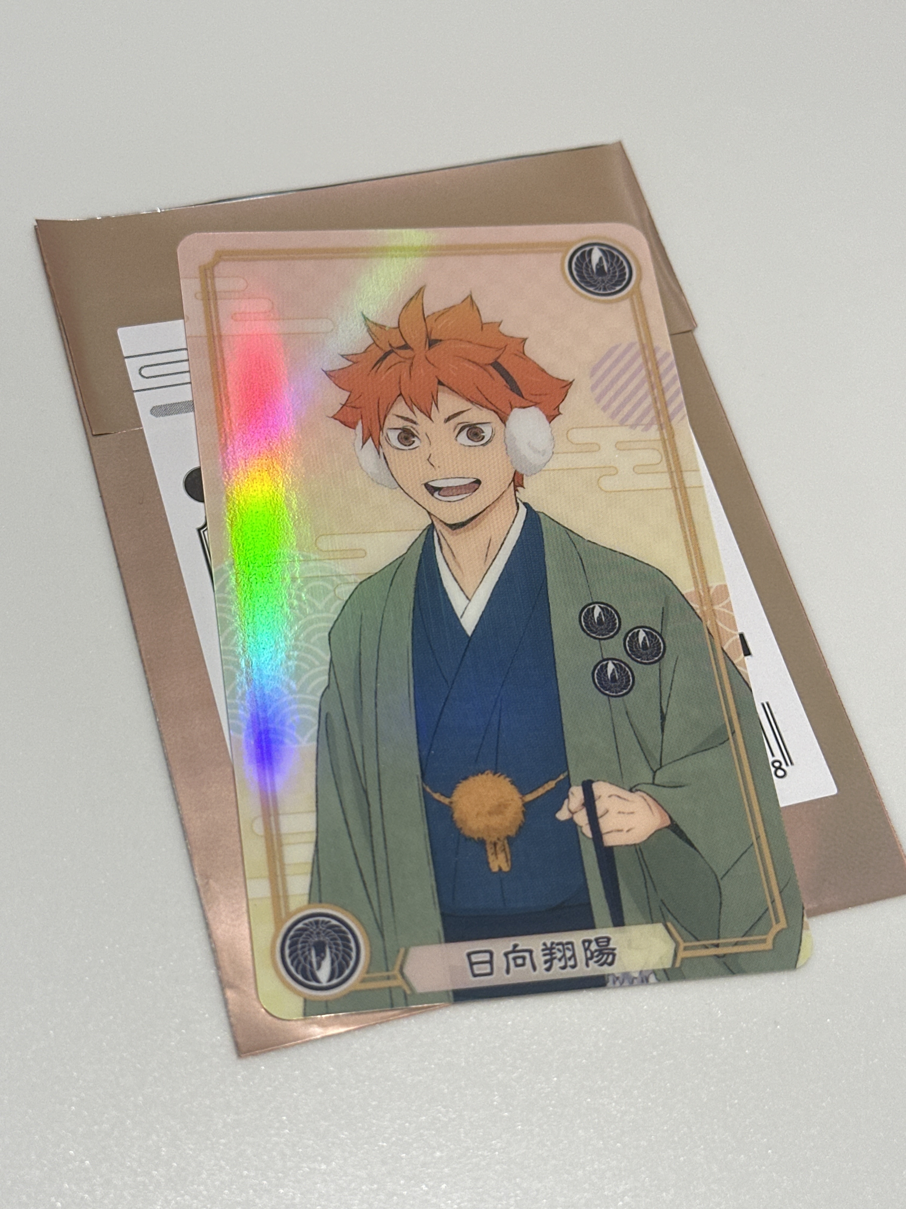 排球少年 和服彩虹光膠卡 日向翔陽