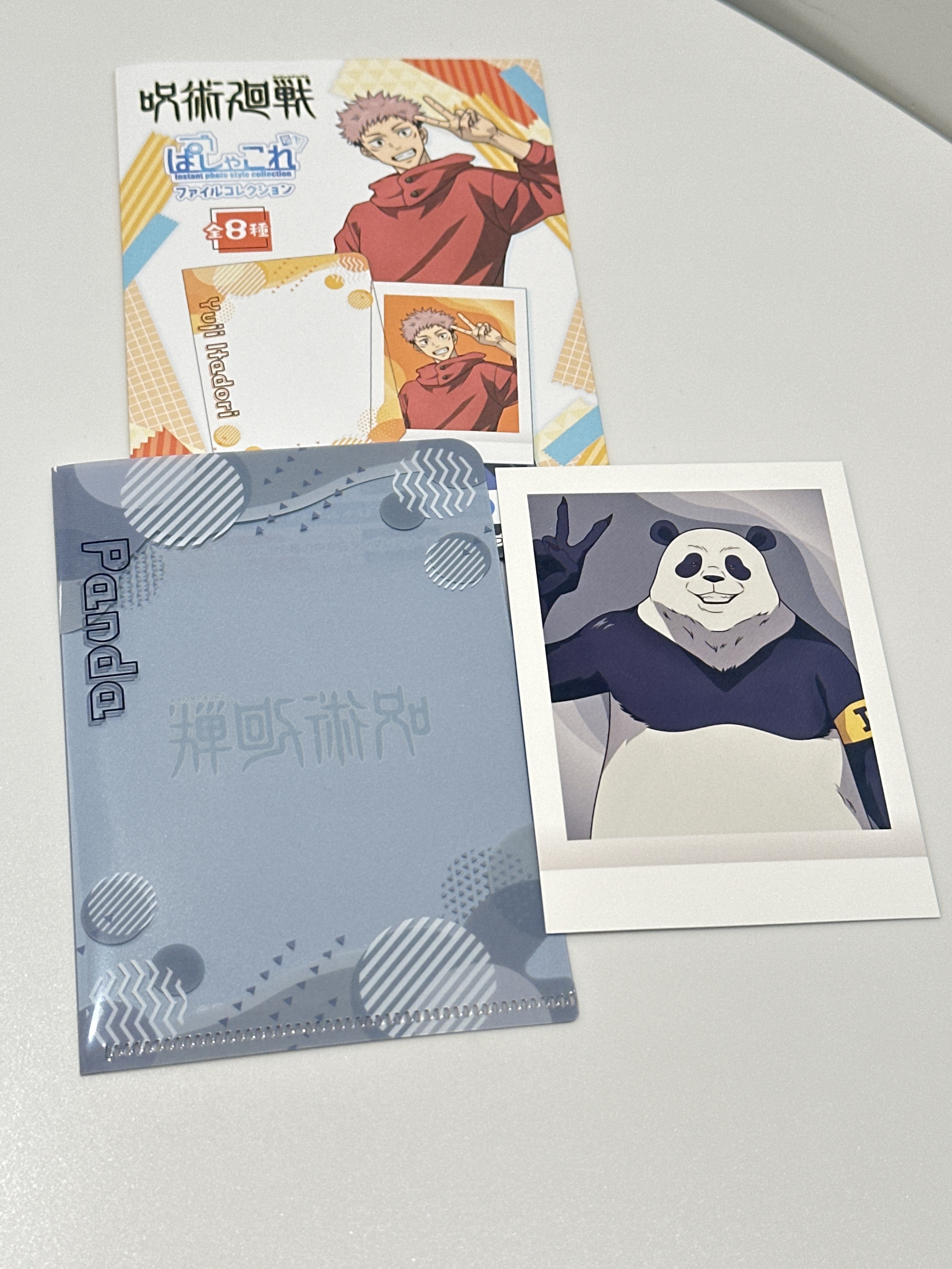 咒術迴戰 拍立得相卡file set Panda