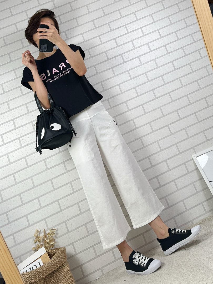 沒有長度煩惱的寬褲 ⚡️搶現貨 ⚡️