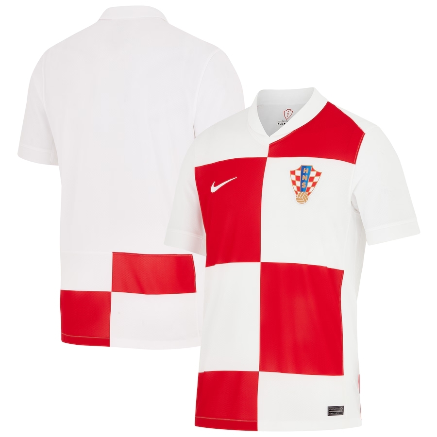 2024 Croatia Home Shirt with Nameset