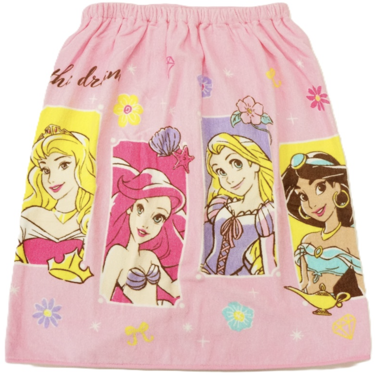 2024款 Disney Princess 迪士尼公主兒童毛巾浴裙 沙灘巾