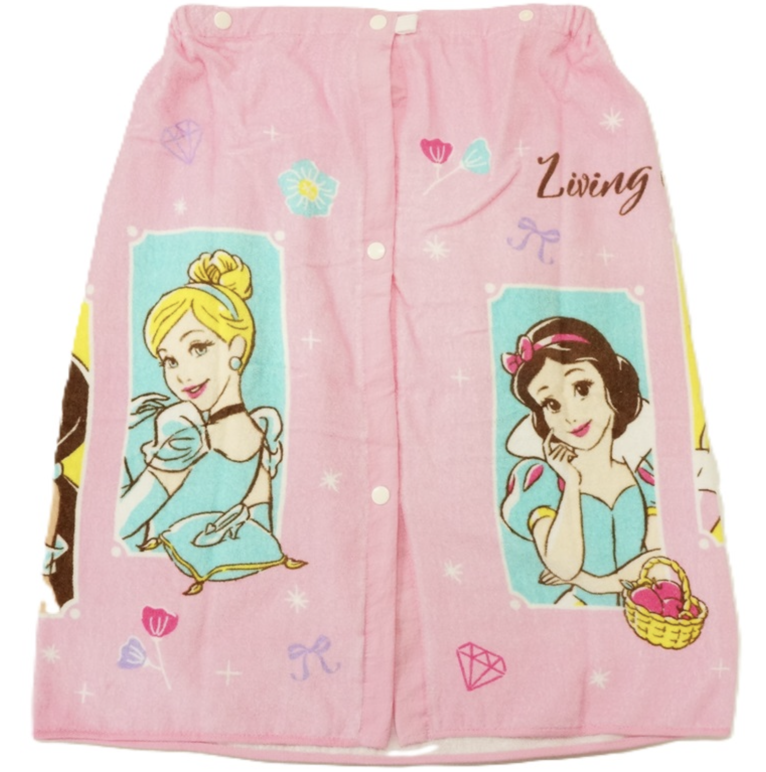 2024款 Disney Princess 迪士尼公主兒童毛巾浴裙 沙灘巾