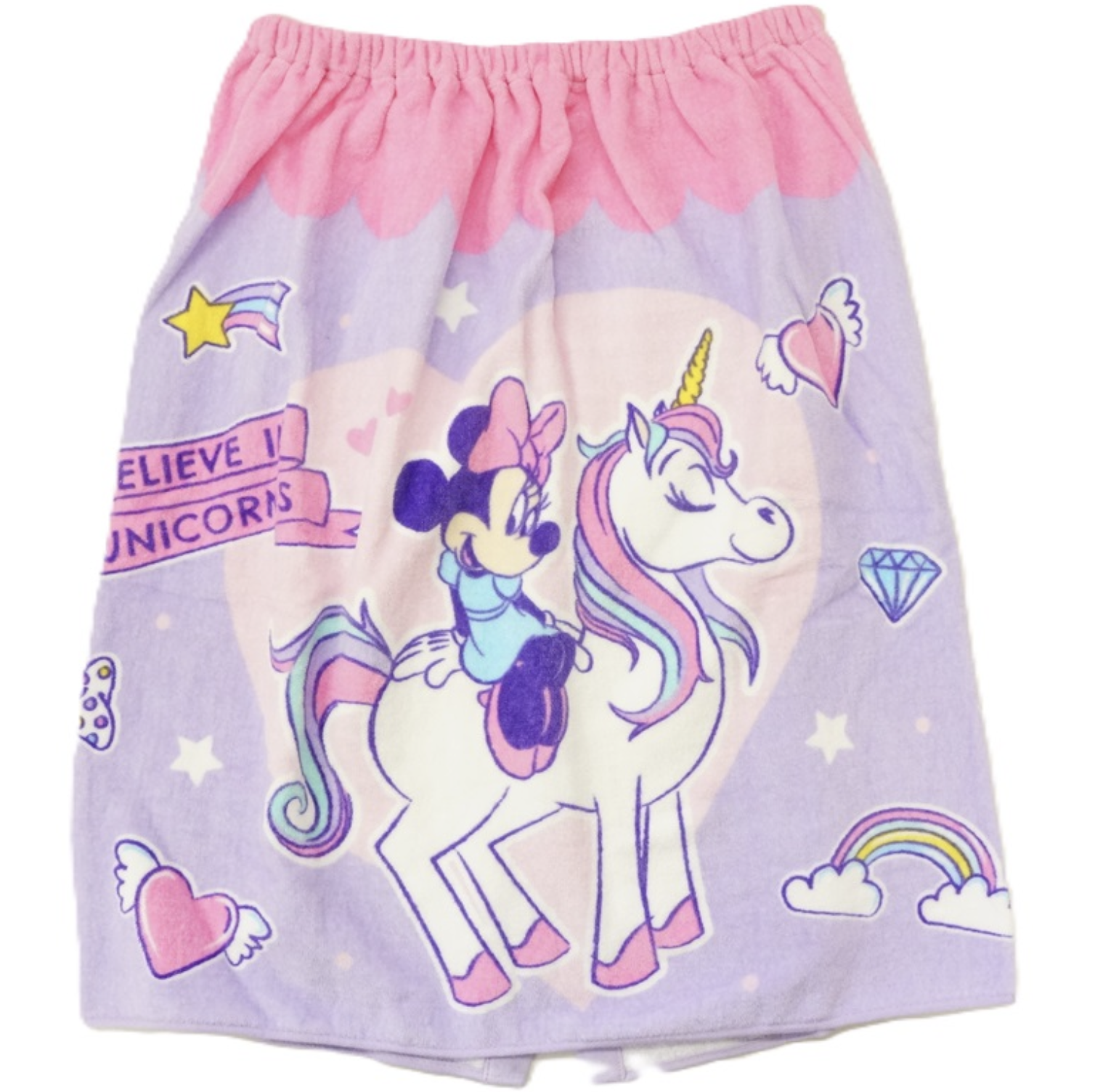 2024款 Minnie Mouse 兒童毛巾浴裙 沙灘巾