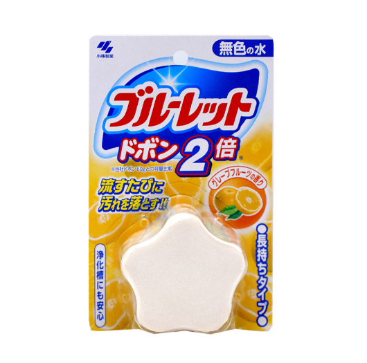 Toilet Bowl Aromatic Cleansing Pill (Grapefruit) 1 #沖廁潔淨 #清除污垢 #散發芳香 #只需放入水箱 capsule