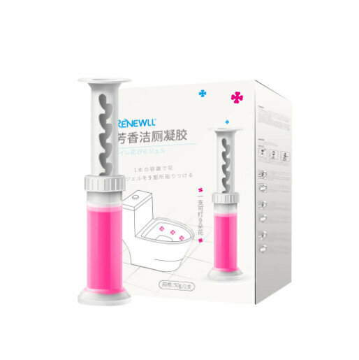 [Red/Rose scent] toilet bowl cleaning gel Toilet cleaner Aromatic toilet gel 