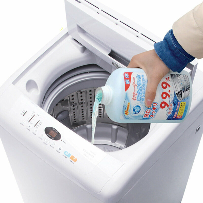 Washing machine tank liquid detergent, washing machine sterilization, disinfection and descaling