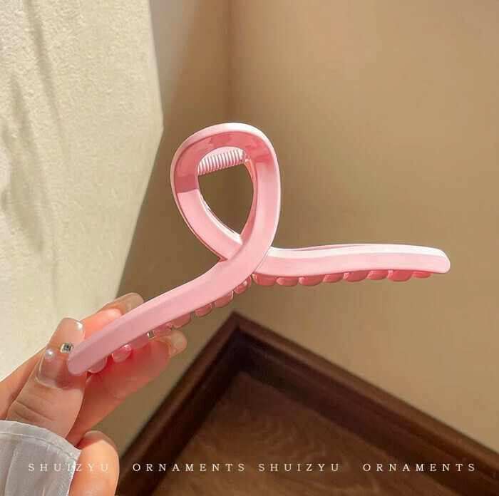 激抵氣質髮夾（3#粉色【12.5cm】）