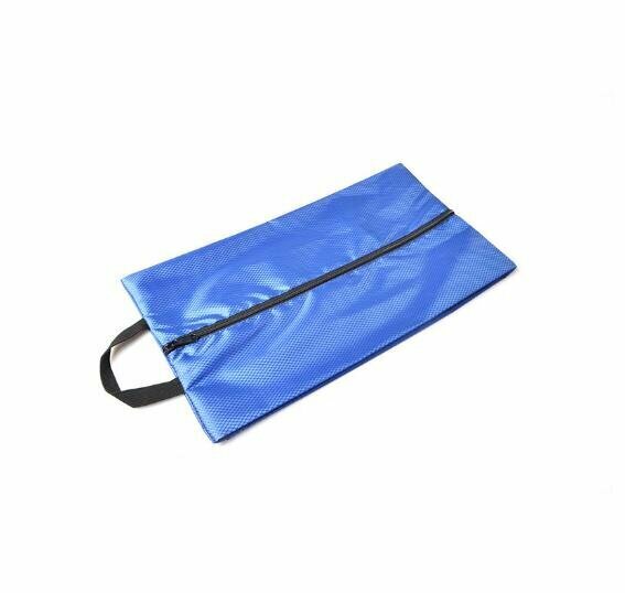Multi-functional and practical zipper travel bag Waterproof bag Storage bag Shoe bag Clothes bag Underwear bag Travel bag (blue)