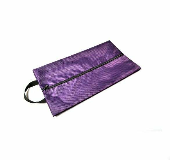 Multi-functional and practical, zipper travel bag, waterproof bag, storage bag, shoe bag, clothes bag, underwear bag, travel bag (purple)
