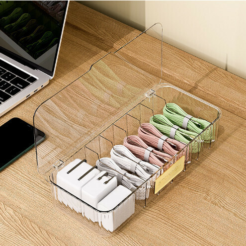 Data cable storage box [white] 