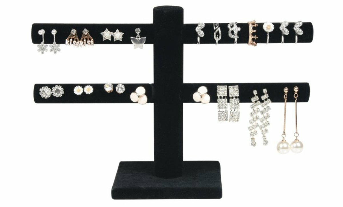 Hand display stand (black)