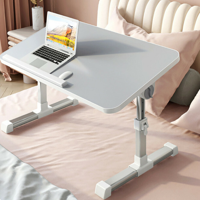 Popular computer desk student desk can be folded, practical and high-quality desk (gray tablet model)