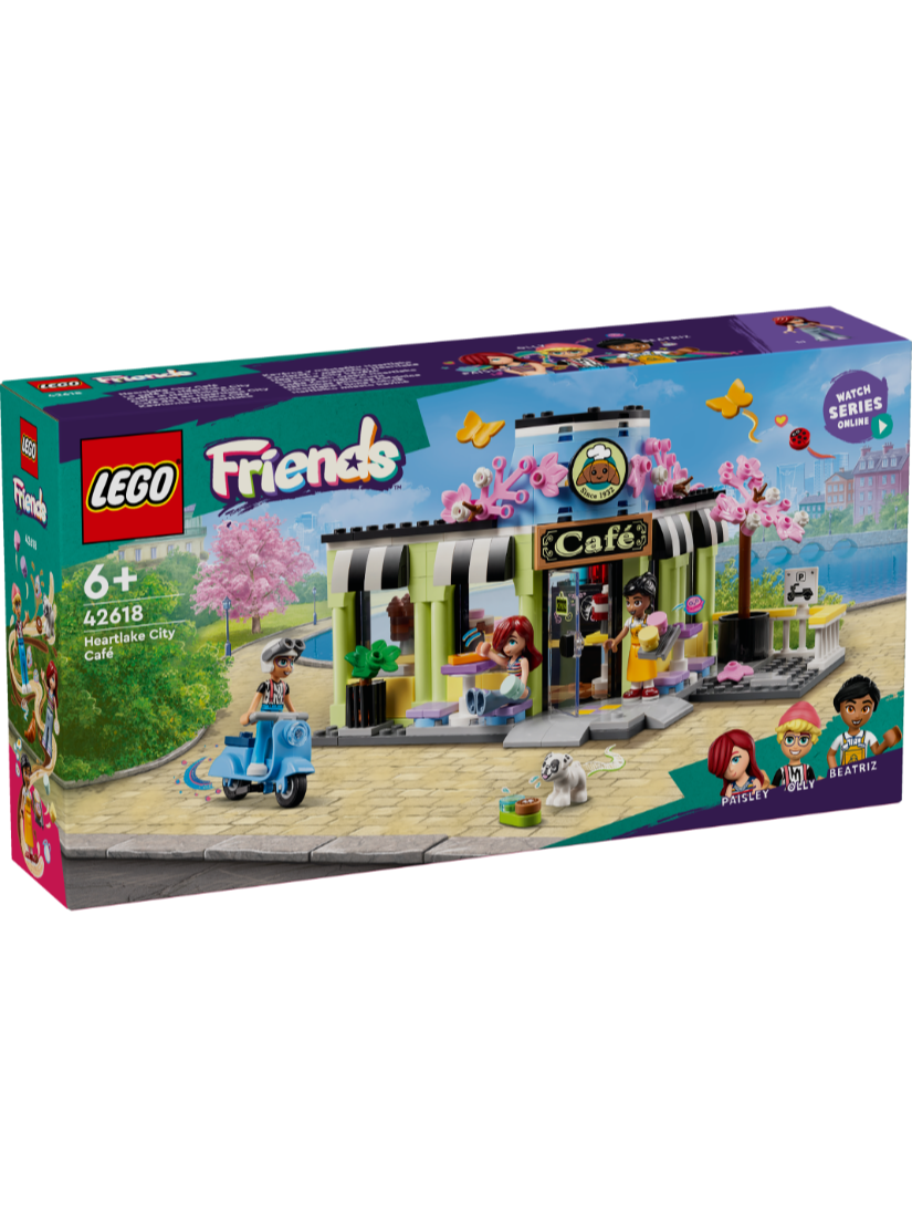 BRICK PAPA LEGO 42618 心湖城咖啡廳