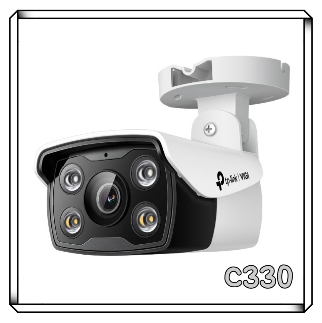 TP-LINK VIGI 3MP 戶外全彩槍型監視器 VIGI C330