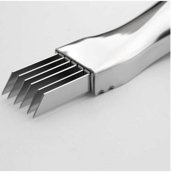 Do not stiffen steel onion shredded knife 