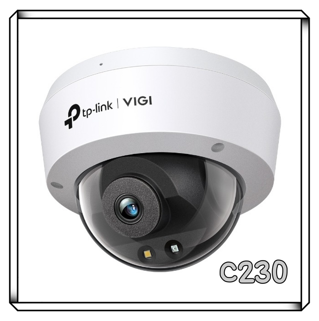 TP-LINK VIGI 3MP 全彩球型監視器 VIGI C230