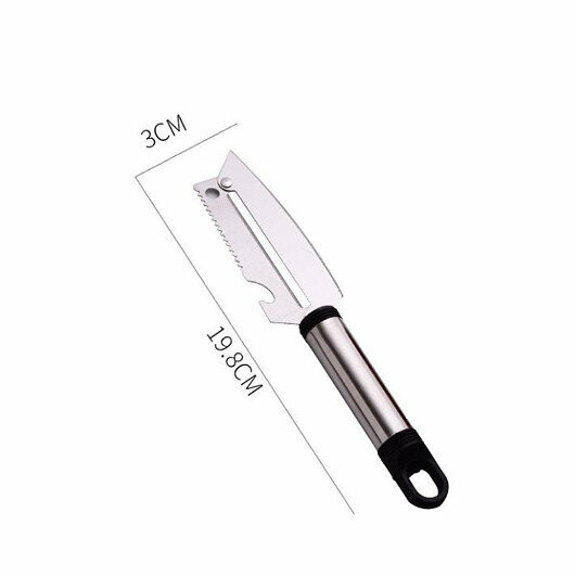 304 stainless steel 3-in-1 planer with peeling knife  