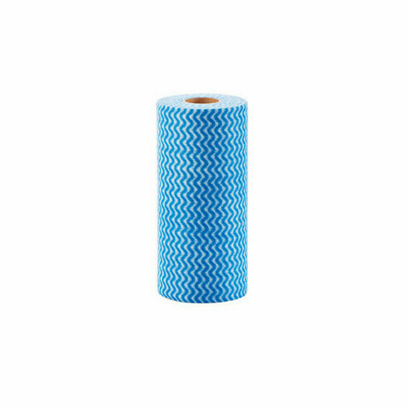 Degreasing cleaning rag Disposable kitchen dishcloth - single piece 20*30cm 50pcs [blue]