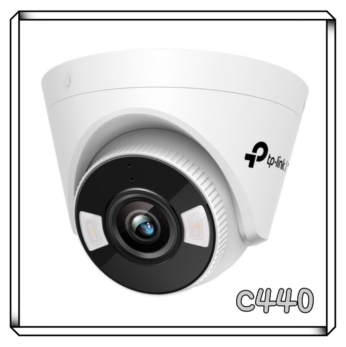 TP-LINK VIGI 4MP 全彩半球型監視器 VIGI C440