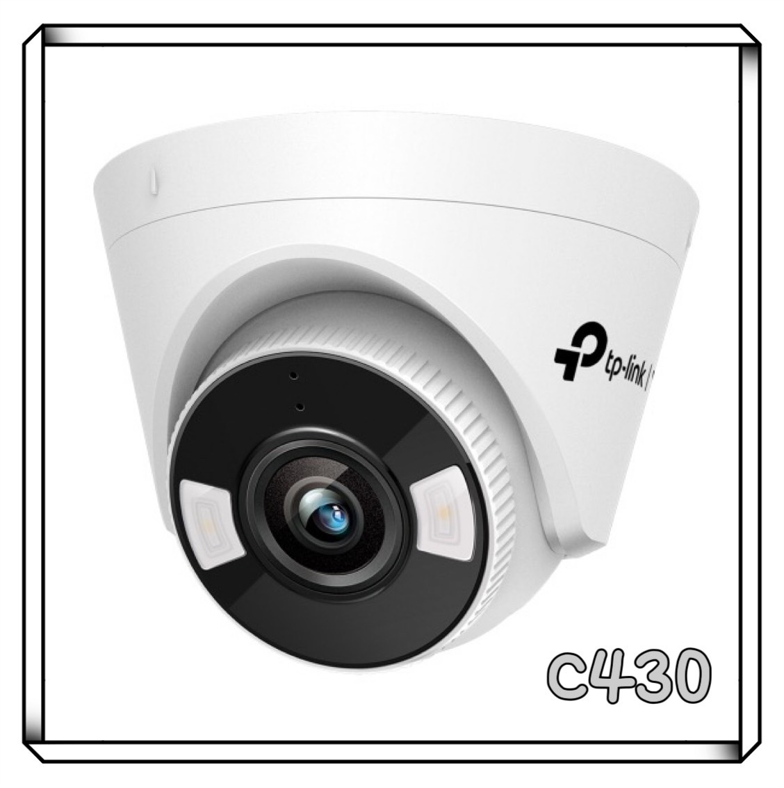 TP-LINK VIGI 3MP 全彩半球型監視器 VIGI C430