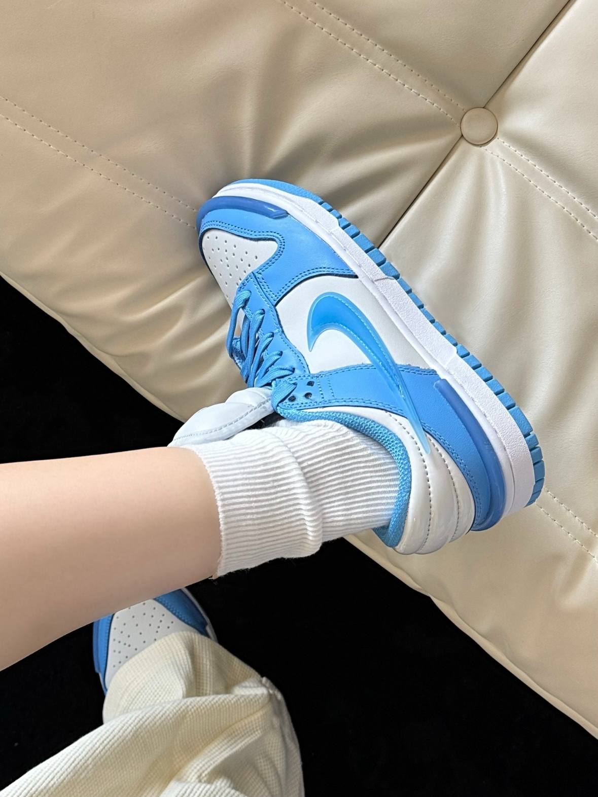 Nike Dunk Low Twist "University Blue" 北卡藍 果凍飛勾 小AMBUSH