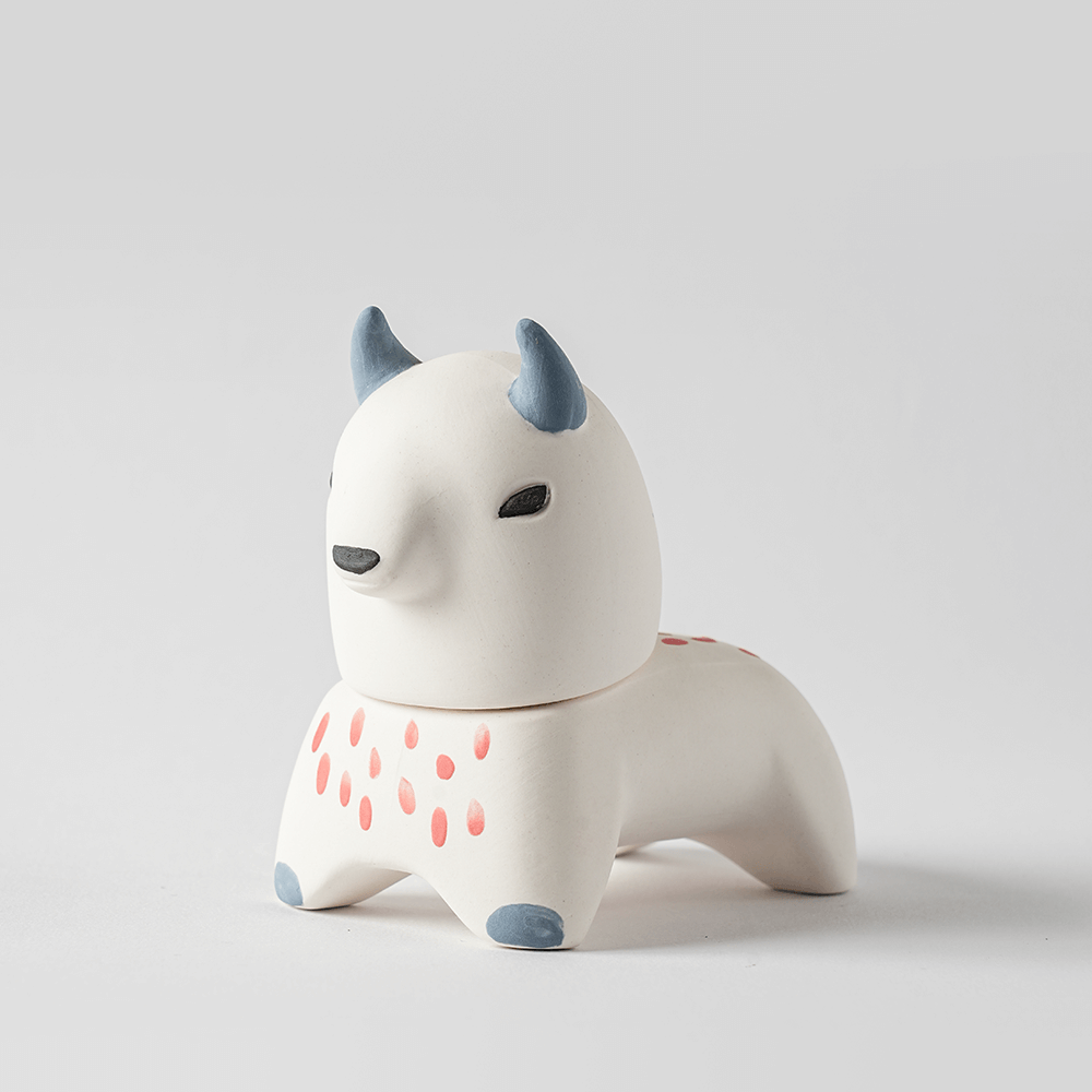 逗一起陶瓷公仔-好青牛