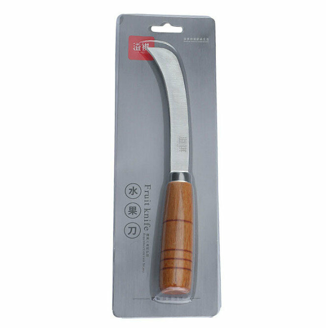Stainless steel fruit knife (YB1001 scimitar)