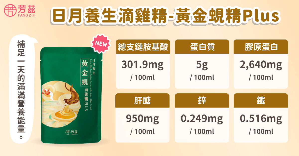 日月養生滴雞精-黃金蜆精Plus
